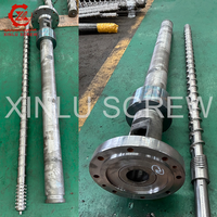 Uso de barril de tornillo D70 DE FÁBRICA DE China para máquina extrusora de moldeo por soplado de película HDPE