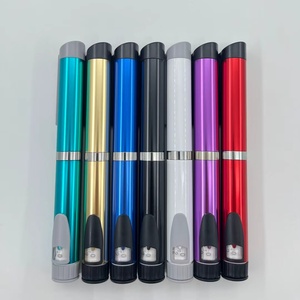 Sample Available Reusable Metal Injection <b>Pen</b> with Rubber Stopper Custom Logo and Durable Packaging Design - Product Image 1