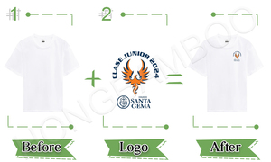 T-shirt unisexe en coton, impression numérique personnalisée, logo de marque, t-shirt en coton surdimensionné, t-shirt blanc, t-shirt pour homme - Product Image 3