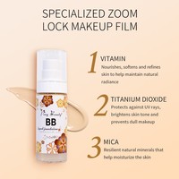 Fond de teint liquide Pony Beauty BB 60 ml, couleur naturelle, base de maquillage nude pour tous les types de peau