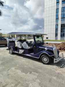 <span class=keywords><strong>Coche</strong></span> turístico eléctrico clásico Vintage de alta calidad, autobús de viaje escénico antiguo y <span class=keywords><strong>coche</strong></span> de 8 plazas - Product Image 5