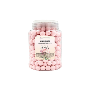 Tablettes effervescentes pour manucure au lait, bain de spa, 100% naturelles, sel de soude, fabrication artisanale de luxe, pour spa à domicile, 1000g - Product Image 3