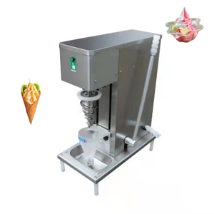 2021 Ce Real Fruit Swirl Ice Cream Blender Fruit Ice Cream Frozen Yogurt Mix Blender Industrial Blender Ice Cream - Product Image 5