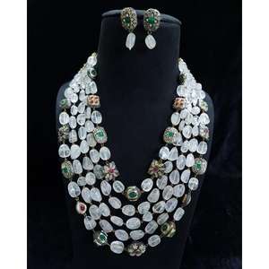 Nouveau Collier Mala Indien Multicolore de Haute Qualité en Perles de Verre Anciennes, Fait Main, Produit en Gros - Product Image 4