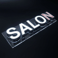 Letras de Canal LED 3D Personalizadas de Value Choice, Señalización Resistente al Agua para Todo Tipo de Clima