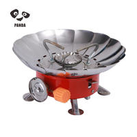 Réchaud de camping portable pliable à double combustible, personnalisé, pour équipement d'urgence en extérieur - Vente en gros