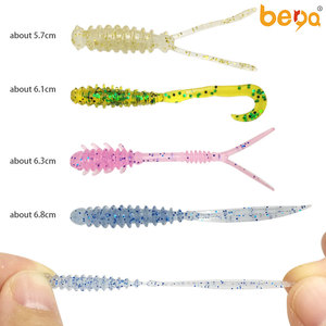 Lotto di gomma di silicone morbido saliva <span class=keywords><strong>esche</strong></span> da nuoto <span class=keywords><strong>per</strong></span> il fiume lago di <span class=keywords><strong>pesca</strong></span> con trota rana matita <span class=keywords><strong>esche</strong></span> in PVC materiale <span class=keywords><strong>esche</strong></span> finta <span class=keywords><strong>esche</strong></span> - Product Image 2