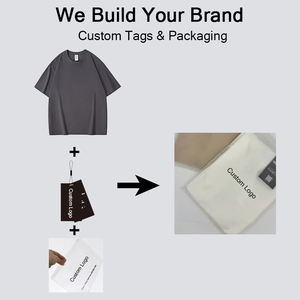 Camisetas de Cuello Redondo para Hombre, Personalizables con Logotipo, Corte Regular, 100% Algodón, 260 g/m², Gruesas, Suaves, Transpirables, Tallas Grandes - Product Image 3