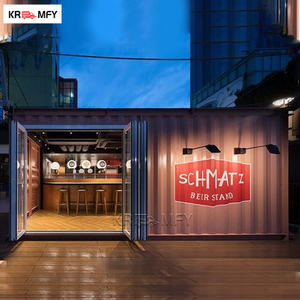 2026 Commercial Container <b>Kitchen</b> <b>with</b> Fiberglass & Aluminum Automatic Bar <b>Table</b> and Modern Cabinets for Snack Food Service - Product Image 4