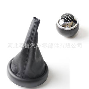 Pomo de palanca de cambios para BMW Mini Cooper R50, de cuero PU negro, 5/6 velocidades, cubierta ergonómica para la palanca de cambios - Product Image 3