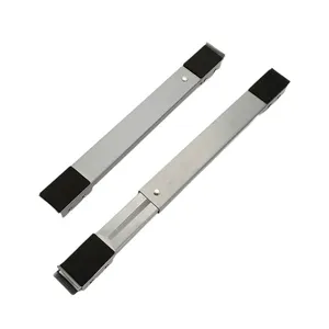 2pcs/set Special telescopic bracket base for washing machine and refrigerator CPU stand,adjustable strip size