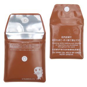 Pochette à cendres de conception OEM, mini sac ignifuge et inodore pour l'élimination des mégots de cigarette - Product Image 1