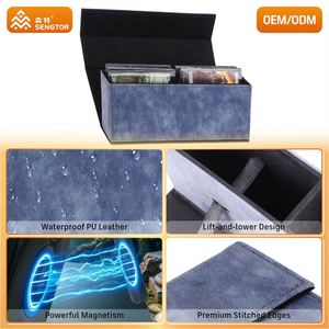 Boîte de rangement pour cartes FX 100+ avec levage automatique, grande capacité, en PU, étanche, protection des cartes - Product Image 2