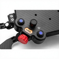 Volante de Carreras SIMAGIC GT Pro, Simulador de Carreras, Aleación de Aluminio, Fibra de Carbono, Centro de Control Inteligente, 8 Botones RGB, Doble PC