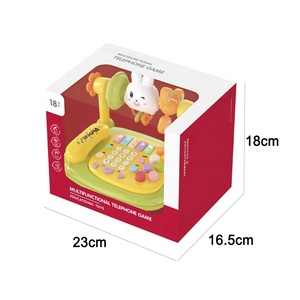 Machine à histoires multifonctionnelle éducative précoce pour bébé, jouet musical en plastique pour téléphone, éclairage, piano, jouets pour enfant et bébé - Product Image 6
