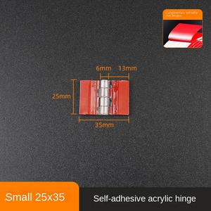 थोक उच्च गुणवत्ता पारदर्शी फोल्डिंग प्लास्टिक ऐक्रेलिक टिका लिविंग रूम अलमारियाँ के लिए 35 मिमी व्यास आधुनिक डिजाइन - Product Image 6