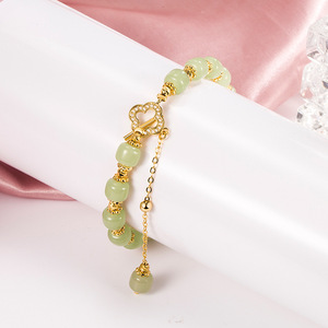 Piedras naturales Para pulsera 925สเตอร์ลิงเครื่องประดับสุดหรูสร้อยข้อมือโซ่ Moissanite pulseras de lujo - Product Image 1