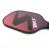 Raquette de pickleball portable de haute qualité, tendance, épaisseur 16 mm, durable, écologique, légère, forme standard, solide, pour adulte