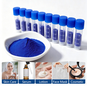 Fairir <span class=keywords><strong>Poudre</strong></span> de Tripeptide-1 de Cuivre GHK-Cu Haute Pureté 98% Matière Première Peptide de Cuivre <span class=keywords><strong>Bleu</strong></span> Fournisseur d'Ingrédients Cosmétiques - Product Image 2