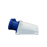 Prise de courant murale industrielle HFE IP67 220V 125A avec installation facile