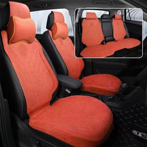 Fundas de Asiento de Coche de Terciopelo Transpirables y Duraderas de Lujo, Juego Completo para Autos y Camionetas Skoda, Subaru, Accord, Swift, para Todas las Estaciones - Product Image 6