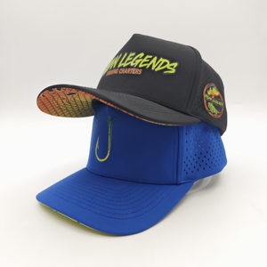 Elite Performance 5 Panel Golf Cap Custom Printed Logo Low MOQ OEM Active Lifestyle <b>Waterproof</b> Breathable Athletic Top Piece - Product Image 2