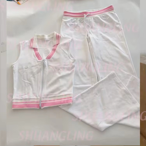 Combinaison moulante personnalisée avec logo pour femme, en spandex, pour le yoga et le fitness - Product Image 4