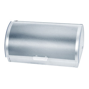 Grand porte-<span class=keywords><strong>pain</strong></span> de cuisine, boîte <span class=keywords><strong>à</strong></span> <span class=keywords><strong>pain</strong></span> <span class=keywords><strong>verticale</strong></span>, conteneur de stockage alimentaire blanc, bac <span class=keywords><strong>à</strong></span> <span class=keywords><strong>pain</strong></span> en métal avec couvercle roulant pour boulangerie - Product Image 2