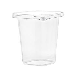 Contenedores de delicatessen desechables de alta calidad de 32oz Cajas de embalaje de alimentos a prueba de manipulaciones para ensaladas y dulces Bañera cuadrada reciclable - Product Image 4