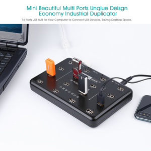 High Current Sipolar A-100 16 Cổng <span class=keywords><strong>USB</strong></span> 2.0 <span class=keywords><strong>HUB</strong></span> Nhiều <span class=keywords><strong>USB</strong></span> Flash Drive Duplicator/<span class=keywords><strong>USB</strong></span> Memory Stick - Product Image 6
