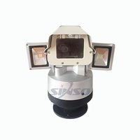 CCTV PTZ Rotador 10Kg Carga DC12V DC24V RS48 Control remoto Unidad de inclinación panorámica al aire libre
