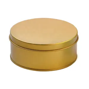 Bán buôn Chất lượng cao nhỏ kim loại container tin Kẹo hộp Jar min hộp thiếc làm bằng hình tròn