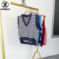 Ropa de segunda mano Ball Baju Importación Corea Pakaian Wanita Ropa usada Stock Baju Wanita Bekas Estilo coreano Chaleco Suéter Pakaian Bekas