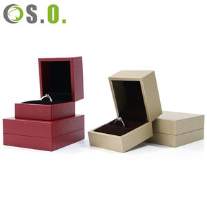 Caja de Joyería de Piel Sintética PU con Logotipo Personalizado, Estilo Moderno, para Collares, Pulseras, Aretes y Anillos, Venta al Por Mayor - Product Image 5