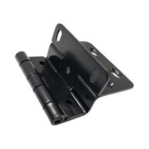 HM1228 Американский 4,5 "холоднокатаная сталь черный изогнутый шарнир изогнутый сверхмощный шарнир - Product Image 6