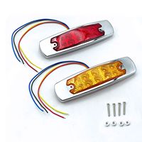 Feux de gabarit latéraux pour véhicules de chantier, feux de gabarit latéraux à LED pour remorques, feux de gabarit étanches pour camions