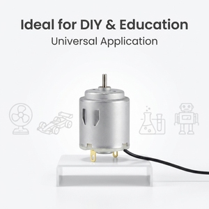 Moteur CC haute vitesse RE-260 3V, pièces de loisirs créatifs, micro-moteur électrique pour projets scientifiques DIY, étudiants, laboratoire scolaire, rond - Product Image 2