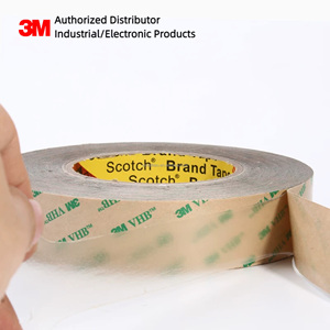 Ruban adhésif de transfert haute résistance 3M 9473PC, 0,25 mm, acrylique 100MP, pour la <span class=keywords><strong>fabrication</strong></span> métallique, les panneaux, les cadres, collage permanent - Product Image 4