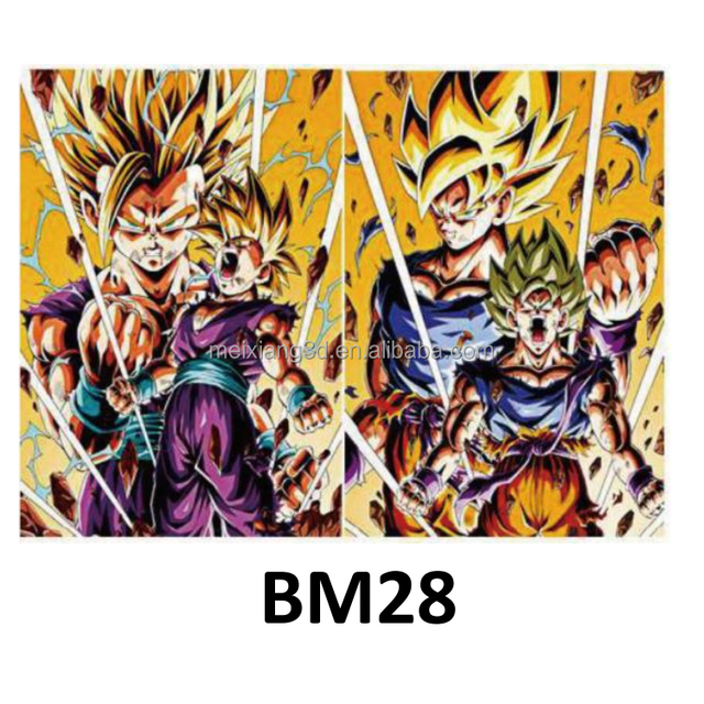 3d Lenticular Picture 3d Lenticular Anime Poster Wholesale/Customized 3d Lenticular Picture 3D Flip