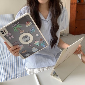 Nouvelle conception, étui de protection pour tablette antichoc avec séparation magnétique, motif chiot mignon Instagram, pour <span class=keywords><strong>iPad</strong></span> 5/6/<span class=keywords><strong>7</strong></span>/8/<span class=keywords><strong>9</strong></span>/Pro 2 3 - Product Image 5