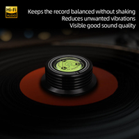 ATAUDIO Stabilisateur de disque vinyle en métal personnalisé pour platine vinyle Accessoires de tourne-disque Stabilisateur de disque LP