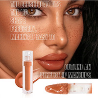 Gloss à lèvres brillant effet eau, haute brillance, hydratant, rouge à lèvres liquide, waterproof, longue tenue, maquillage brillant, OEM
