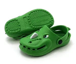 Kids Summer EVA CLogs Shoes Crocodile Shape Children Beach Flat Slippers Boys Girls Slippers Beach Sandals Shoes