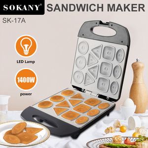 Nhà Máy bán hàng nóng nóng Phong Cách sản xuất bánh Sandwich Sokany mini điện sản xuất bánh sandwich - Product Image 2