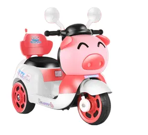 A nova motocicleta elétrica das crianças 1-3-6 anos de idade do bebê pode se sentar em um brinquedo do bebê carrinho com bateria para meninos e meninas