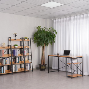 Commercio all'ingrosso di Alta Qualità di Stile Moderno In Legno Scrivania Del Computer Con Gambe In Metallo - Product Image 6