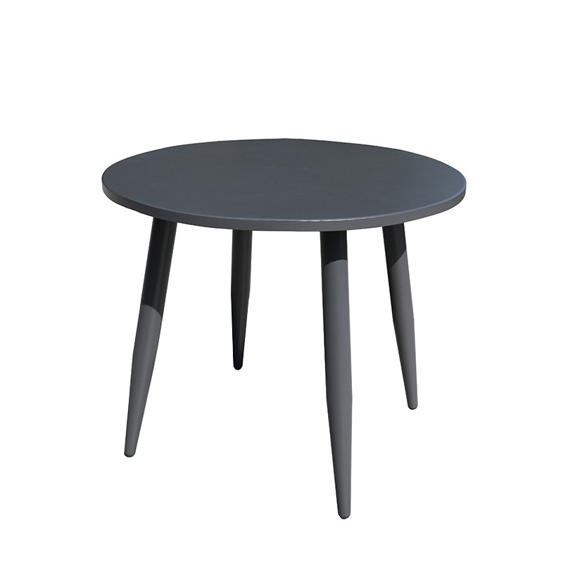 All-aluminum 90cm round table