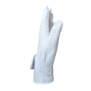 Guante de golf SCS073 de cuero genuino Cabretta en colores personalizados, transpirable y con opciones de logotipo personalizables para mujeres y hombres. - Product Image 2