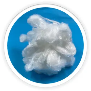 Soft Pla Fiber Yarn For Material Of Nonwoven Fabric 100% Biodegradable