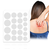 Patchs anti-démangeaisons anti-moustiques hydrocolloïdes après les piqûres d'insectes Autocollants anti-démangeaisons pour l'extérieur Patch anti-démangeaisons pour les enfants